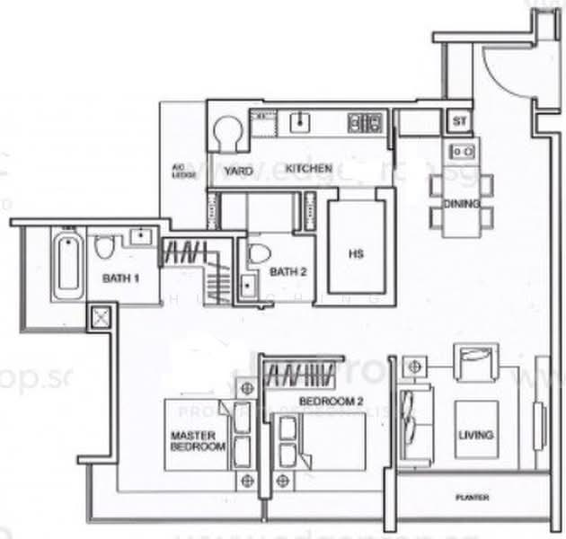 One Amber, 1 Amber Gardens, 3 Bedrooms, 1,230 sqft, Condominium For Rent, by Hui Ching, 500232300 - PropertyGuru.com.sg