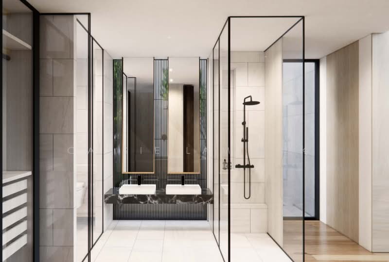 BRAND-NEW FREEHOLD SEMI-D | ROBIN CLOSE | WALK TO STEVENS MRT, ROBIN CLOSE, 7 Bedrooms, 8,506 sqft, Semi-Detached House For Sale, by Cassie Lam 林羿伶, 500232304 - Bathroom - PropertyGuru.com.sg