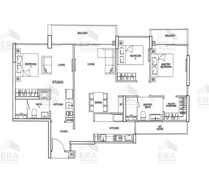 Riverparc Residence, 94 Punggol Drive, 3 Bedrooms, 1,227 sqft, Executive Condominium For Sale, by Aina Lie 李艾娜, 500232310 - PropertyGuru.com.sg