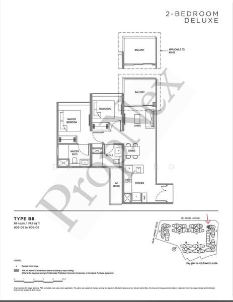 Verdale, 2 De Souza Avenue, 2 Bedrooms, 743 sqft, Condominium For Rent, by Dayna Ong, 500232344 - PropertyGuru.com.sg