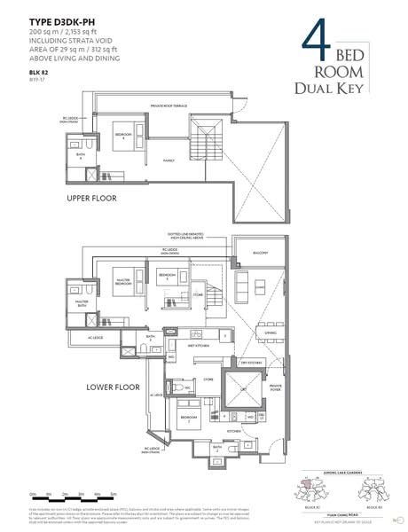 The LakeGarden Residences, , 4 Bedrooms, 2,153 sqft, Condominium For Sale, by PEMI ., 500232390 - D3DK-PH - PropertyGuru.com.sg