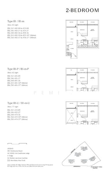 Chuan Park, 246 Lorong Chuan, 2 Bedrooms, 829 sqft, Condominium For Sale, by PEMI ., 500232405 - B1-U - PropertyGuru.com.sg