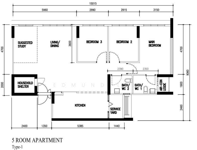 606D Tampines Street 61, 606D Tampines Street 61, 3 Bedrooms, 1,206 sqft, HDB Flat For Sale, by Edmund Lim, 500232426 - PropertyGuru.com.sg