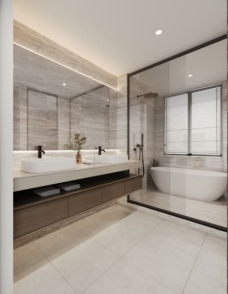 **Freehold NEW Landed East Coast with Lift Pool 6 bed 6 bath!** 3 UNITS MRT, 24 Siglap Road, East Coast / Marine Parade, 6 Bedrooms, 8,315 sqft, Detached House For Sale, by Celeste Loh 羅婉之, 500232471 - Bathroom - PropertyGuru.com.sg