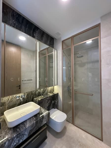 The Avenir, 8 River Valley Close, 1 Bedroom, 527 sqft, Condominium For Rent, by Philip See, 500232476 - Bathroom - PropertyGuru.com.sg