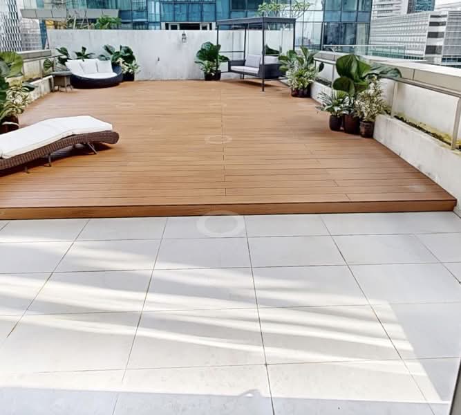 One Shenton, 1 Shenton Way, 4 Bedrooms, 5,350 sqft, Condominium For Sale, by Billy Ong, 500232482 - Outdoor patio - PropertyGuru.com.sg