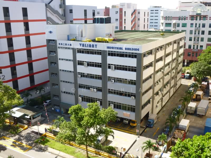 Valiant Industrial Building, 30 Kallang Pudding Road, 3,412 sqft, Light Industrial (B1) For Rent, by John Chia, 500232497 - Exterior - CommercialGuru.com.sg