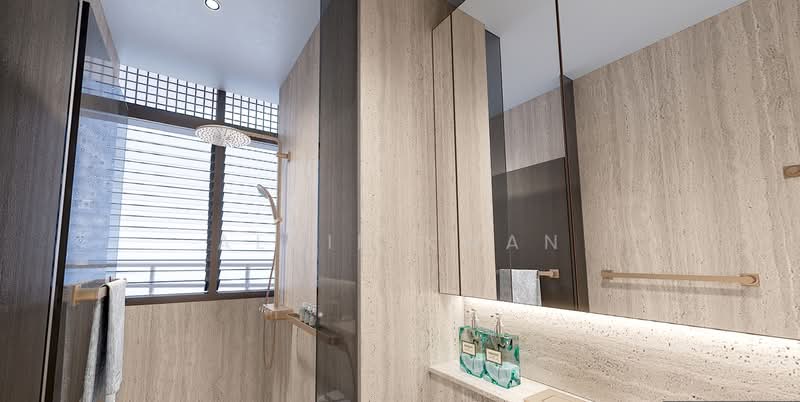 Duet @ Emily, 2 Mount Emily Road, 2 Bedrooms, 1,206 sqft, Apartment For Sale, by Alvin Kwan, 500232508 - Bathroom - PropertyGuru.com.sg