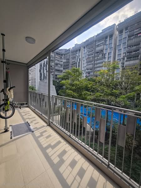 FLO Residence, 11 Punggol Field Walk, 3 Bedrooms, 969 sqft, Condominium For Sale, by Wynstan Chong, 500232523 - Balcony - PropertyGuru.com.sg