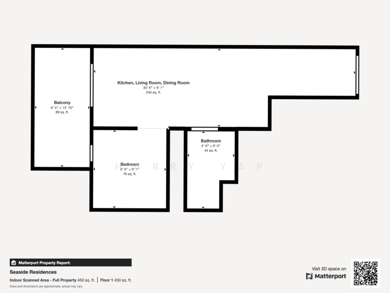 Seaside Residences, 16 Siglap Link, East Coast / Marine Parade, 1 Bedroom, 560 sqft, Apartment For Sale, by Harry Yap, 500232533 - PropertyGuru.com.sg
