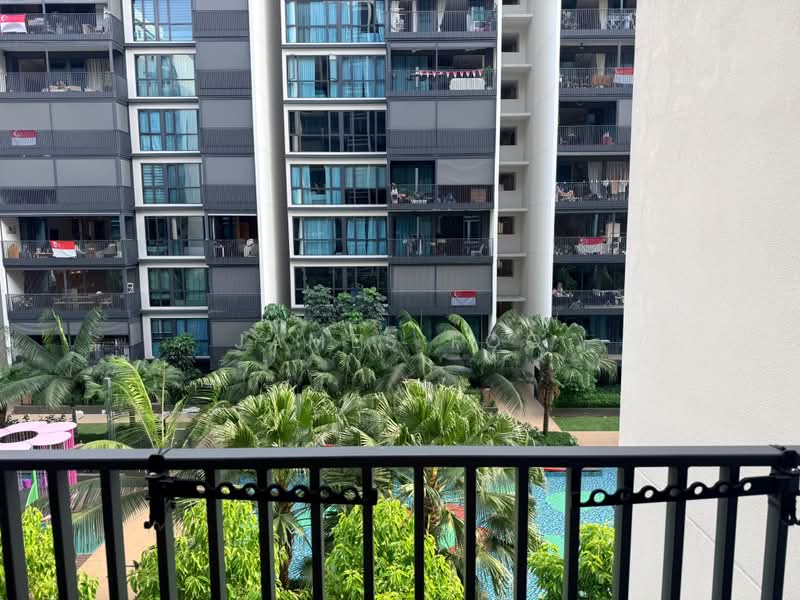Treasure at Tampines, 53 Tampines Lane, 1 Bedroom, 463 sqft, Condominium For Sale, by James Foo, 500232550 - Balcony - PropertyGuru.com.sg