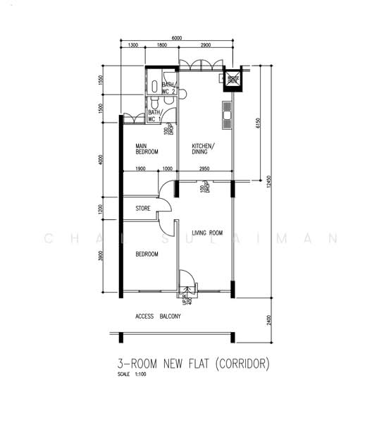 534 Ang Mo Kio Avenue 10, 534 Ang Mo Kio Avenue 10, 2 Bedrooms, 732 sqft, HDB Flat For Sale, by Chal Sulaiman, 500232575 - PropertyGuru.com.sg