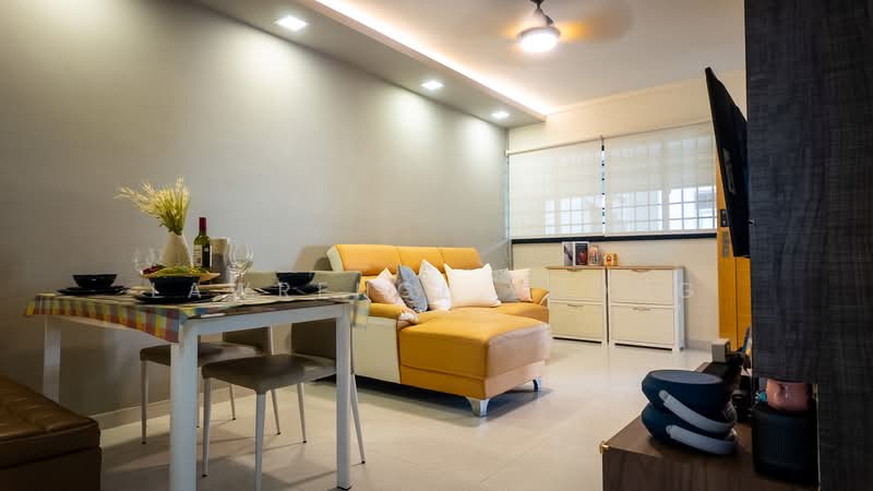 144 Tampines Street 12, 144 Tampines Street 12, 2 Bedrooms, 797 sqft, HDB Flat For Sale, by Lawrence Zhong, 500232624 - Living Room - PropertyGuru.com.sg
