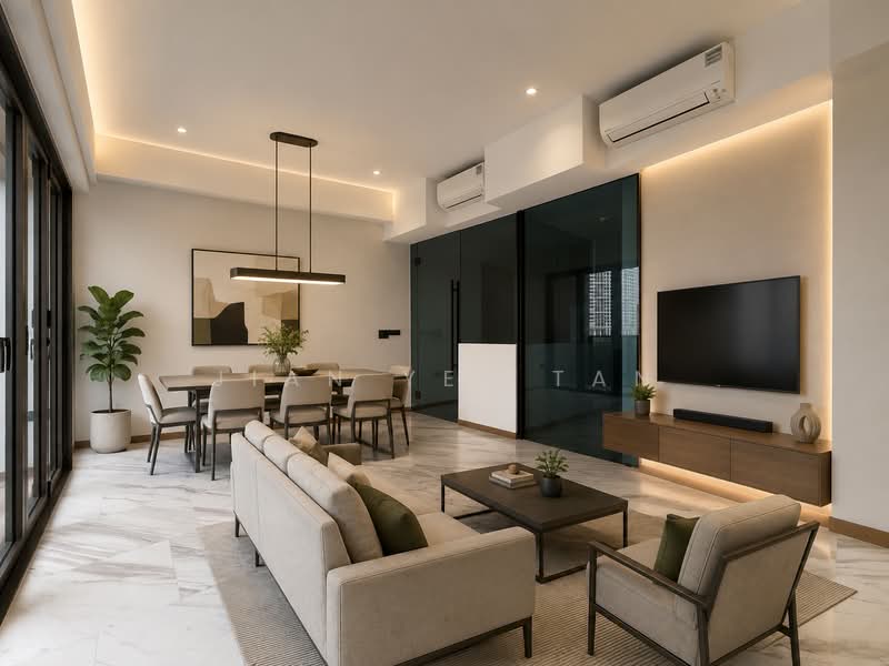 The Landmark, 173 Chin Swee Road, 3 Bedrooms, 1,141 sqft, Condominium For Sale, by Jian Yee Tan, 500232628 - Living Room - PropertyGuru.com.sg