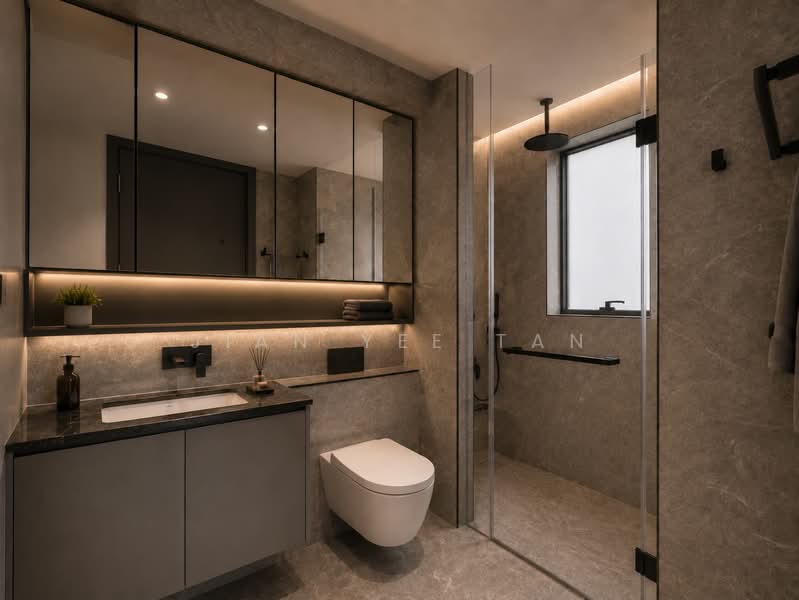 The Landmark, 173 Chin Swee Road, 3 Bedrooms, 1,141 sqft, Condominium For Sale, by Jian Yee Tan, 500232628 - Bathroom - PropertyGuru.com.sg