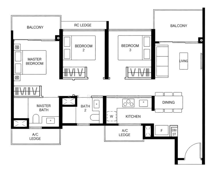Le Quest, 12 Bukit Batok Street 41, 3 Bedrooms, 936 sqft, Condominium For Sale, by Sera Ong, 500232632 - PropertyGuru.com.sg