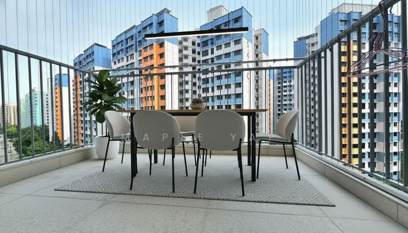 Blossom Residences, 32 Segar Road, 3 Bedrooms, 1,055 sqft, Condominium For Sale, by Maple Yap, 500232645 - Balcony - PropertyGuru.com.sg