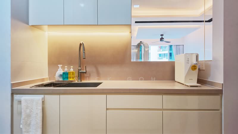The Quartz, 57 Compassvale Bow, 3 Bedrooms, 1,141 sqft, Condominium For Sale, by Nick Goh, 500232649 - Kitchen - PropertyGuru.com.sg