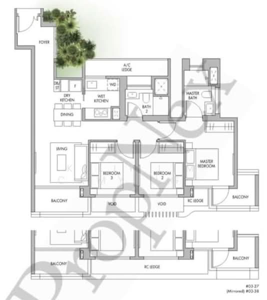 The Tre Ver, 66 Potong Pasir Avenue 1, 3 Bedrooms, 1,012 sqft, Condominium For Sale, by Kelly Lim, 500232656 - PropertyGuru.com.sg