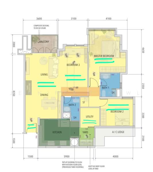 Cheap!!! Condo at HDB Price Charming View, Well Renovated, North Facing, Hillview Avenue, 3 Bedrooms, 1,249 sqft, Condominium For Sale, by Jennifer Tan WL 陈慧莲, 500232681 - PropertyGuru.com.sg
