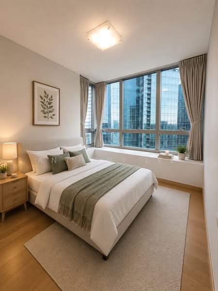 Marina Bay Residences, 18 Marina Boulevard, 2 Bedrooms, 1,055 sqft, Condominium For Rent, by Anthony Lee, 500232686 - Bedroom - PropertyGuru.com.sg
