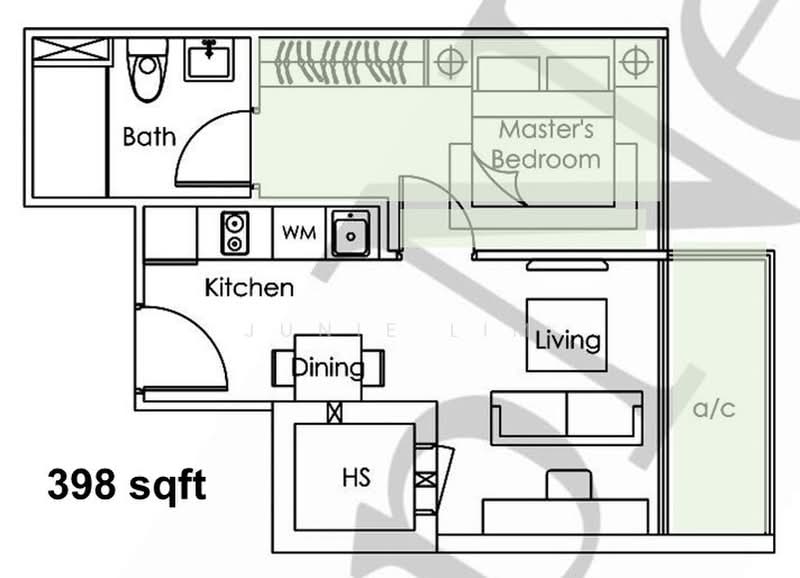 Suites@Braddell, 56 Braddell Road, 1 Bedroom, 398 sqft, Apartment For Sale, by Junie Lim, 500232691 - PropertyGuru.com.sg