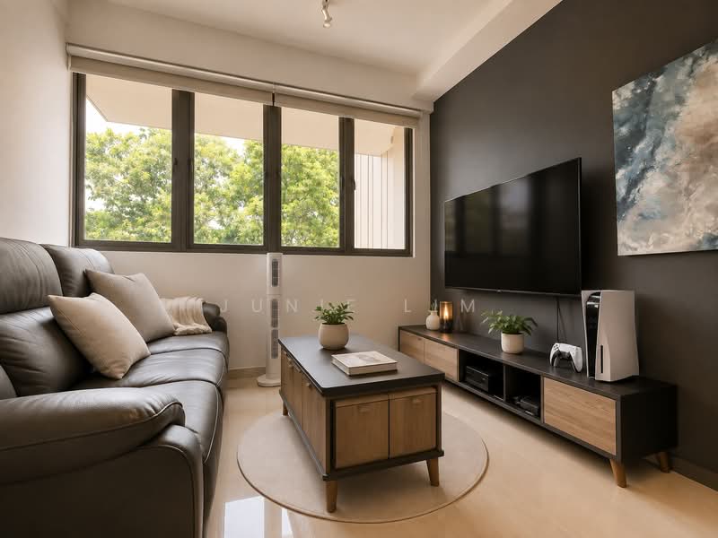 Suites@Braddell, 56 Braddell Road, 1 Bedroom, 398 sqft, Apartment For Sale, by Junie Lim, 500232691 - Living Room - PropertyGuru.com.sg
