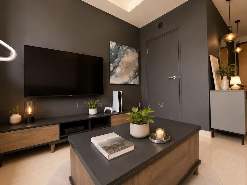 Suites@Braddell, 56 Braddell Road, 1 Bedroom, 398 sqft, Apartment For Sale, by Junie Lim, 500232691 - Living Room - PropertyGuru.com.sg