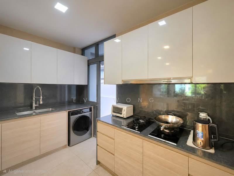 Belgravia Villas, 200 Ang Mo Kio Avenue 5, 5 Bedrooms, 3,584 sqft, Cluster House For Sale, by Eve Wong, 500232696 - Kitchen - PropertyGuru.com.sg