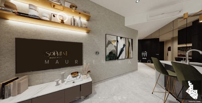 Sophia Regency, 105 Sophia Road, 1 Bedroom, 474 sqft, Condominium For Sale, by Maureen Kang, 500232734 - Living Room - PropertyGuru.com.sg