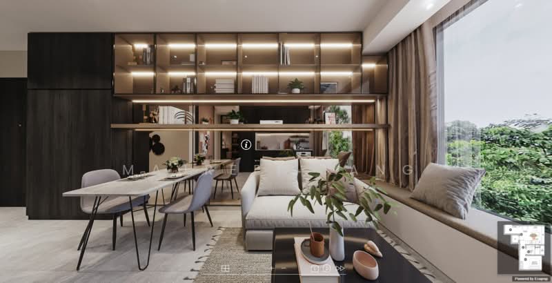 Sophia Regency, 105 Sophia Road, 1 Bedroom, 474 sqft, Condominium For Sale, by Maureen Kang, 500232734 - Living Room - PropertyGuru.com.sg