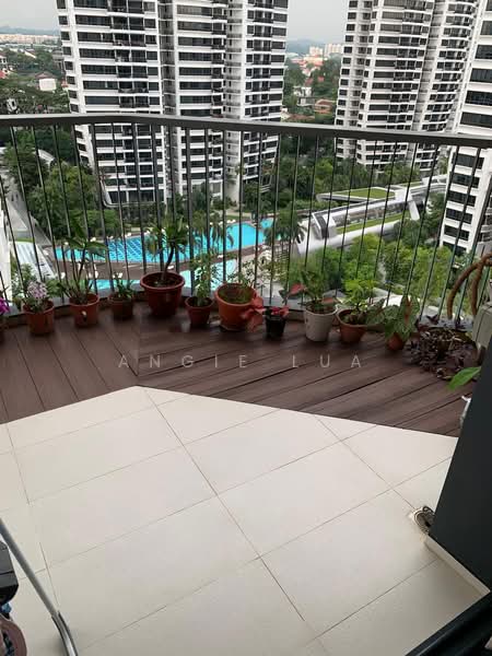 d'Leedon (Former Farrer Court), 13 Leedon Heights, Room Rental, 100 sqft, Condominium For Rent, by Angie Lua, 500232762 - Balcony - PropertyGuru.com.sg