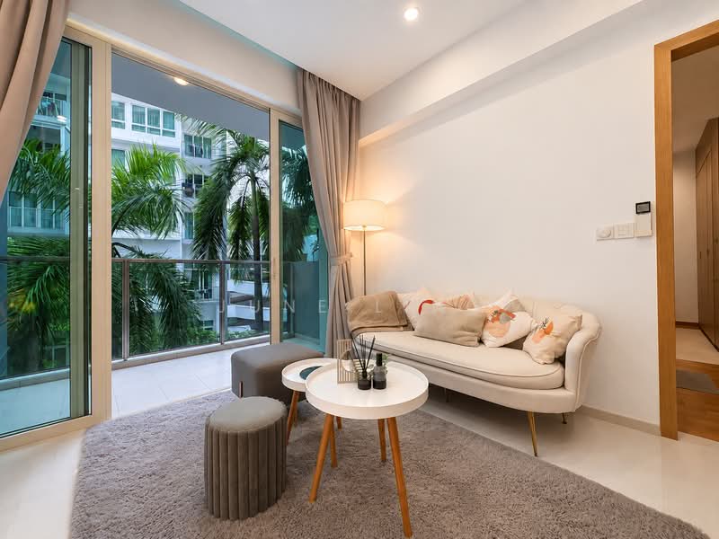 Vacanza @ East, 46 Lengkong Tujoh, 1 Bedroom, 484 sqft, Condominium For Rent, by June Ling, 500232765 - Living Room - PropertyGuru.com.sg