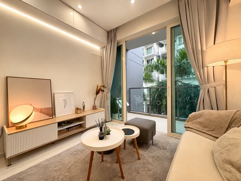 Vacanza @ East, 46 Lengkong Tujoh, 1 Bedroom, 484 sqft, Condominium For Rent, by June Ling, 500232765 - Living Room - PropertyGuru.com.sg