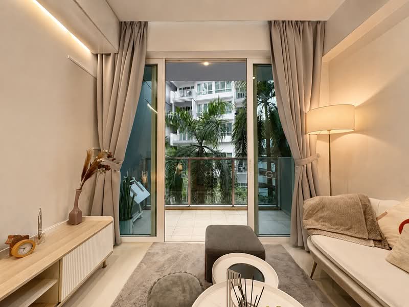 Vacanza @ East, 46 Lengkong Tujoh, 1 Bedroom, 484 sqft, Condominium For Rent, by June Ling, 500232765 - Living Room - PropertyGuru.com.sg