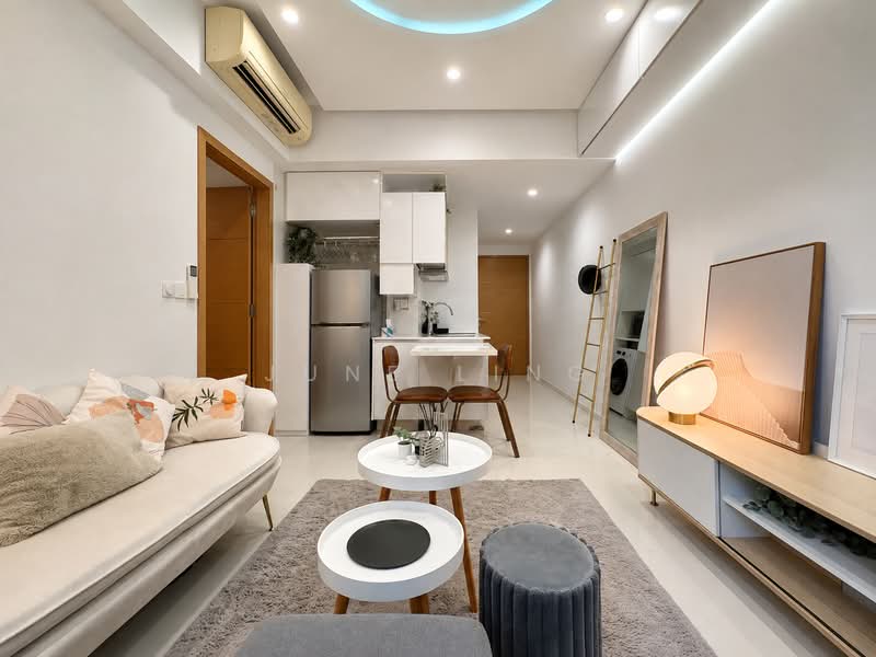 Vacanza @ East, 46 Lengkong Tujoh, 1 Bedroom, 484 sqft, Condominium For Rent, by June Ling, 500232765 - Living Room - PropertyGuru.com.sg