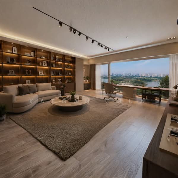 The LakeGarden Residences, 80 Yuan Ching Road, 4 Bedrooms, 2,153 sqft, Condominium For Sale, by Kaegan Chua, 500232794 - Living Room - PropertyGuru.com.sg