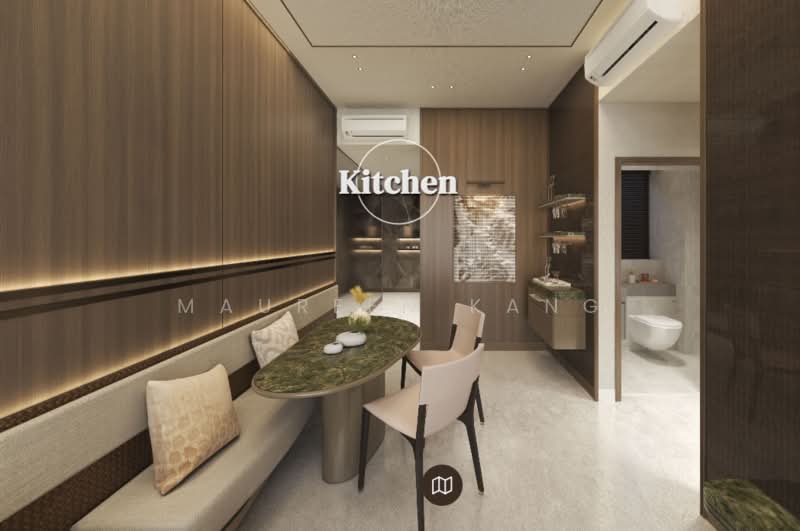 Aurea, 802 Beach Road, 2 Bedrooms, 635 sqft, Condominium For Sale, by Maureen Kang, 500232806 - Kitchen - PropertyGuru.com.sg