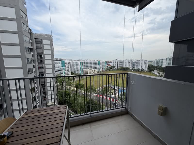 Vue 8 Residence, Pasir Ris Heights, 1 Bedroom, 474 sqft, Condominium For Rent, by Yvonne Lim, 500232834 - Balcony - PropertyGuru.com.sg