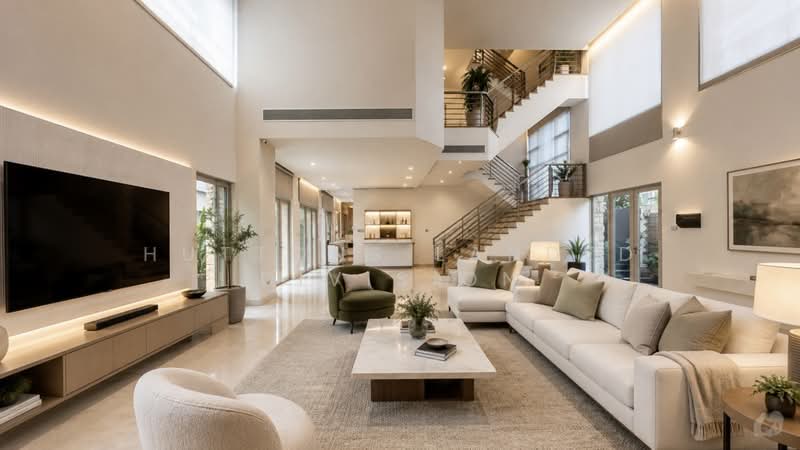 Greenbank Park Detached House with Pool, Greenbank Park, 5 Bedrooms, 5,600 sqft, Detached House For Sale, by SINDRIC GOH, 500232885 - Living Room - PropertyGuru.com.sg