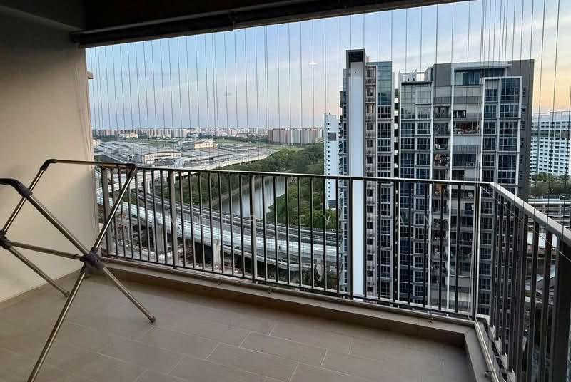 RiverTrees Residences, 21 Fernvale Close, 3 Bedrooms, 947 sqft, Condominium For Sale, by Kimberley Tan, 500232893 - Balcony - PropertyGuru.com.sg