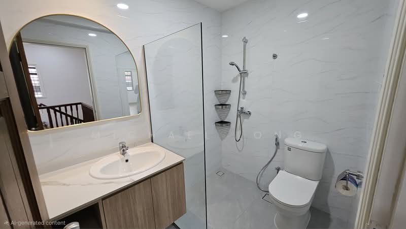 Inter-terrace for rent in Lentor Place, Lentor Place, 4 Bedrooms, 2,840 sqft, Terraced House For Rent, by Michael Long, 500232894 - Bathroom - PropertyGuru.com.sg