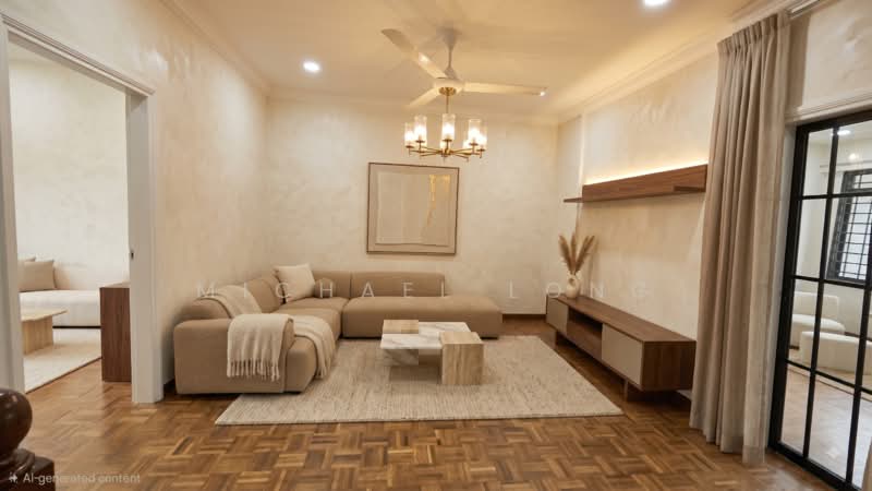Inter-terrace for rent in Lentor Place, Lentor Place, 4 Bedrooms, 2,840 sqft, Terraced House For Rent, by Michael Long, 500232894 - Living Room - PropertyGuru.com.sg