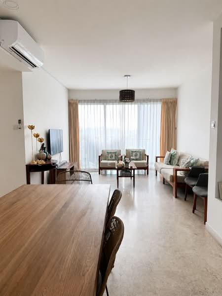One Amber, 3 Amber Gardens, 3 Bedrooms, 1,302 sqft, Condominium For Sale, by Eugene Fung, 500232911 - Living Room - PropertyGuru.com.sg