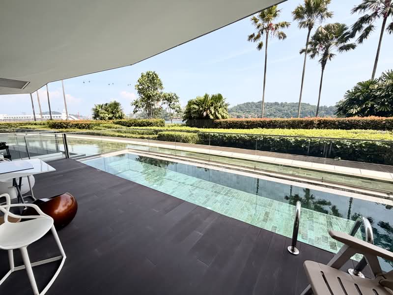Corals at Keppel Bay, , 4 Bedrooms, 3,057 sqft, Condominium For Sale, by Shan Farook, 500232913 - Panaromic Private Pool View - PropertyGuru.com.sg