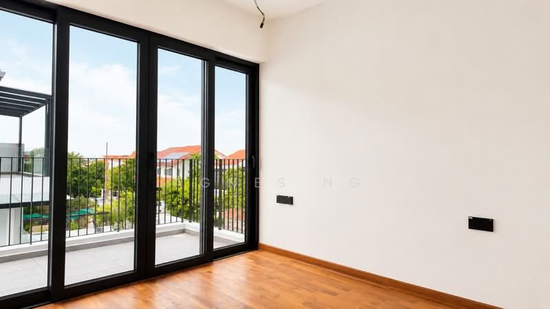 LANDED7772 @ BRAND NEW CORNER TERRACE WALK TO TANAH MERAH MRT, , 5 Bedrooms, 5,565 sqft, Corner Terrace For Sale, by Agnes Ng, 500232915 - Balcony - PropertyGuru.com.sg