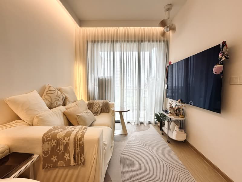 The Garden Residences, 1 Serangoon North View, 2 Bedrooms, 614 sqft, Condominium For Sale, by Wong Boon Keng, 500232928 - Living Room - PropertyGuru.com.sg