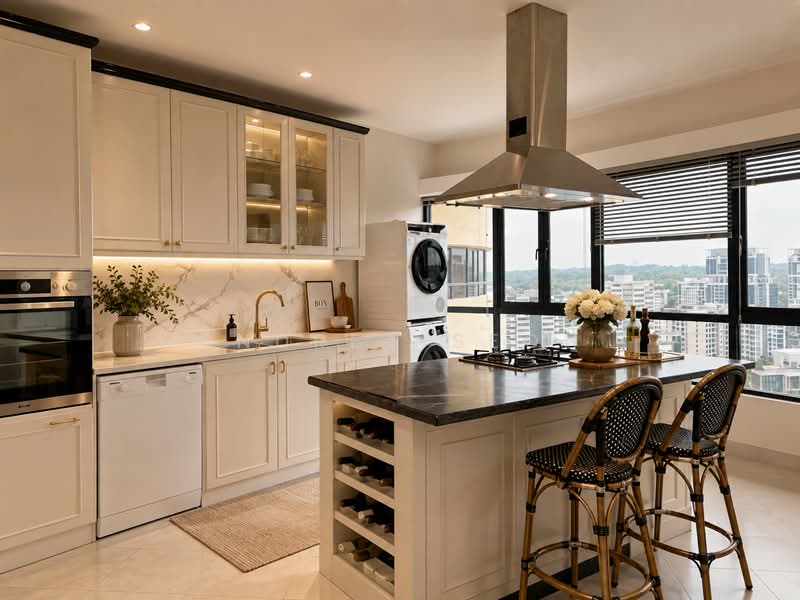 Draycott, Draycott Park, Tanglin / Holland / Bukit Timah, 4 Bedrooms, 2,640 sqft, Apartment For Sale, by Andrea Seoh, 500232943 - Kitchen - PropertyGuru.com.sg