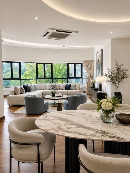 Draycott, Draycott Park, Tanglin / Holland / Bukit Timah, 4 Bedrooms, 2,640 sqft, Apartment For Sale, by Andrea Seoh, 500232943 - Living Room - PropertyGuru.com.sg