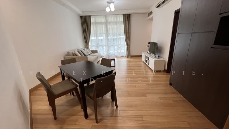 Robertson 100, 100 Robertson Quay, 2 Bedrooms, 883 sqft, Apartment For Rent, by RYAN CHEN ZIHAO, 500232962 - Living Room - PropertyGuru.com.sg